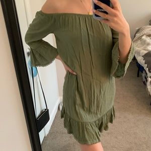 Off shoulder dress